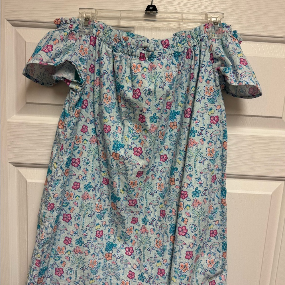 Vineyard Vines Light Blue Floral Top